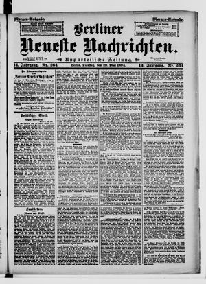 Berliner Neueste Nachrichten on May 29, 1894
