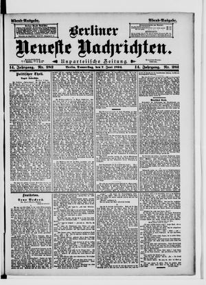 Berliner Neueste Nachrichten vom 07.06.1894