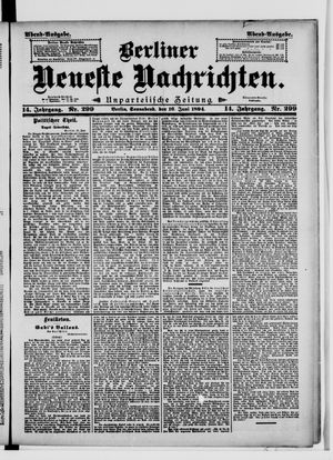 Berliner Neueste Nachrichten vom 16.06.1894