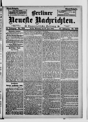 Berliner Neueste Nachrichten on Jun 20, 1894