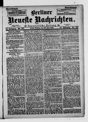 Berliner Neueste Nachrichten vom 26.06.1894