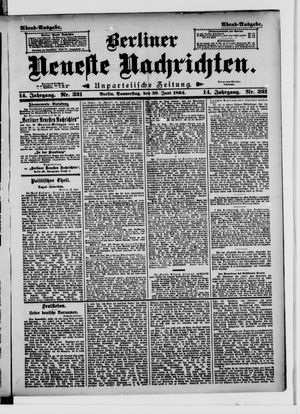 Berliner Neueste Nachrichten on Jun 28, 1894