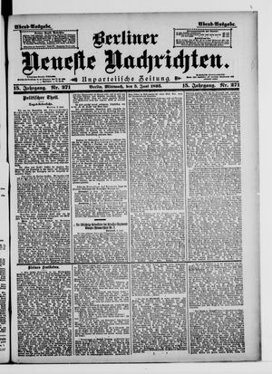Berliner Neueste Nachrichten vom 05.06.1895