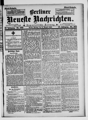 Berliner neueste Nachrichten vom 09.08.1895