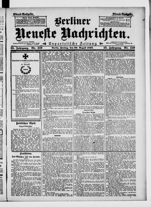 Berliner neueste Nachrichten vom 30.08.1895