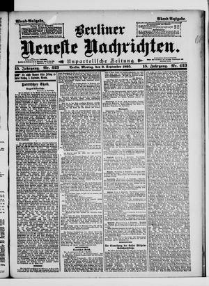Berliner neueste Nachrichten vom 02.09.1895