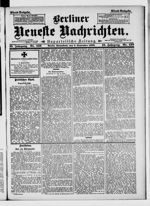 Berliner neueste Nachrichten vom 07.09.1895