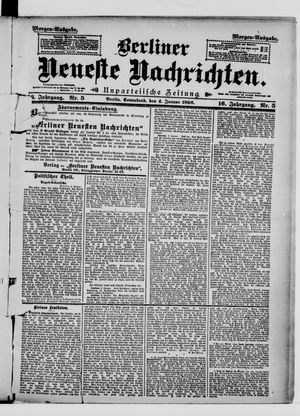 Berliner neueste Nachrichten vom 04.01.1896