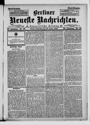 Berliner neueste Nachrichten vom 23.01.1896