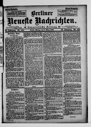 Berliner neueste Nachrichten vom 02.03.1896