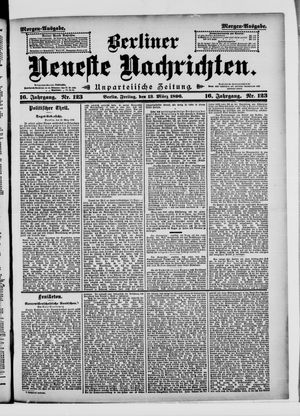 Berliner neueste Nachrichten vom 13.03.1896