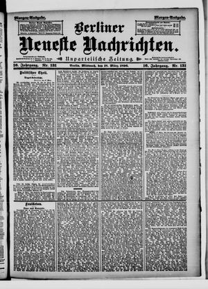 Berliner Neueste Nachrichten vom 18.03.1896