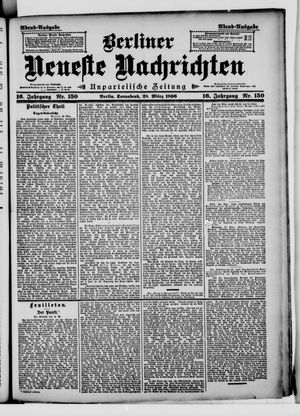 Berliner neueste Nachrichten vom 28.03.1896