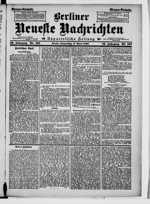 Berliner neueste Nachrichten vom 02.04.1896