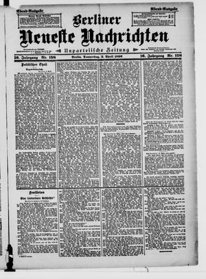 Berliner neueste Nachrichten vom 02.04.1896