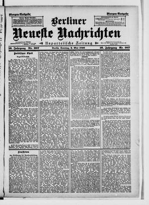 Berliner Neueste Nachrichten vom 03.05.1896
