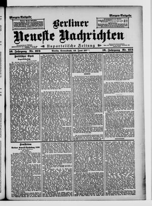 Berliner neueste Nachrichten vom 13.06.1896