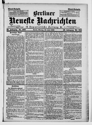 Berliner neueste Nachrichten vom 22.06.1896