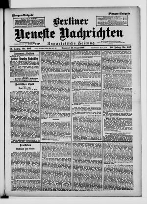 Berliner Neueste Nachrichten vom 29.08.1896