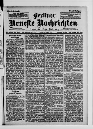 Berliner Neueste Nachrichten vom 31.08.1896