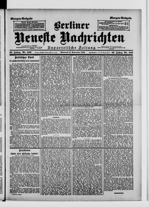 Berliner Neueste Nachrichten vom 16.09.1896