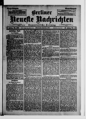 Berliner Neueste Nachrichten vom 30.09.1896