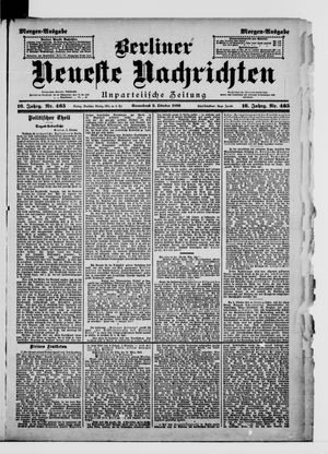 Berliner Neueste Nachrichten vom 03.10.1896