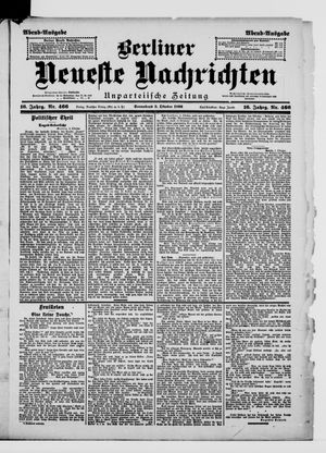 Berliner Neueste Nachrichten vom 03.10.1896