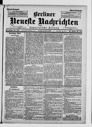 Berliner Neueste Nachrichten vom 06.10.1896