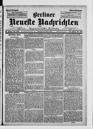 Berliner Neueste Nachrichten vom 10.10.1896