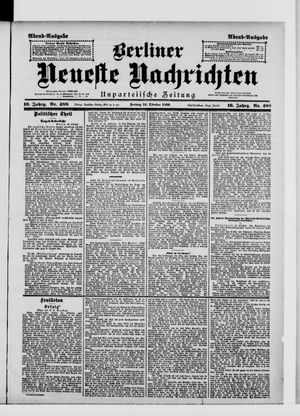 Berliner Neueste Nachrichten vom 16.10.1896