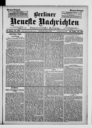 Berliner Neueste Nachrichten vom 20.10.1896