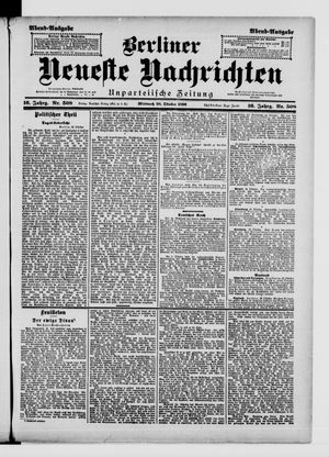 Berliner Neueste Nachrichten on Oct 28, 1896