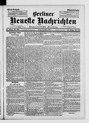 Berliner Neueste Nachrichten vom 30.10.1896