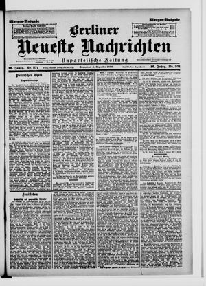Berliner Neueste Nachrichten on Dec 5, 1896