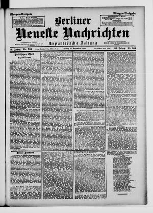 Berliner Neueste Nachrichten vom 11.12.1896