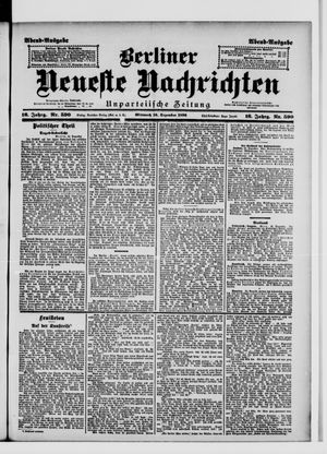 Berliner Neueste Nachrichten vom 16.12.1896