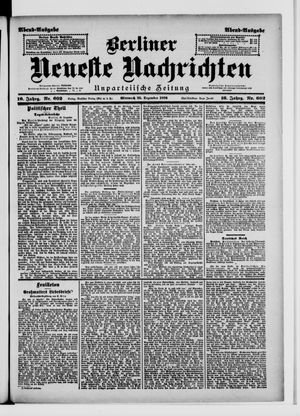 Berliner Neueste Nachrichten vom 23.12.1896