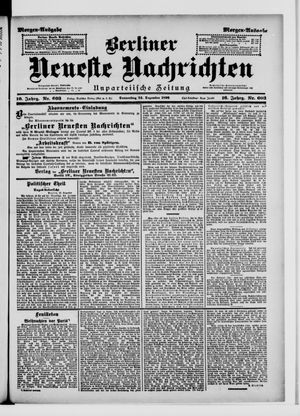 Berliner Neueste Nachrichten vom 24.12.1896