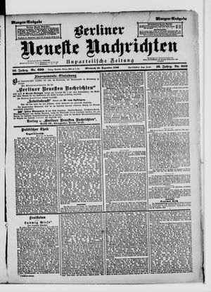 Berliner Neueste Nachrichten vom 30.12.1896