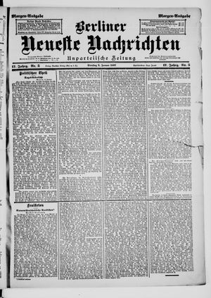 Berliner neueste Nachrichten vom 05.01.1897