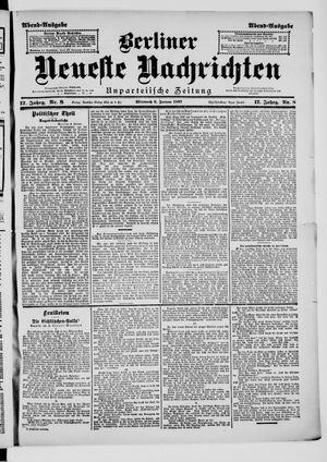 Berliner Neueste Nachrichten vom 06.01.1897