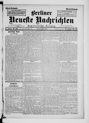 Berliner neueste Nachrichten vom 05.03.1897