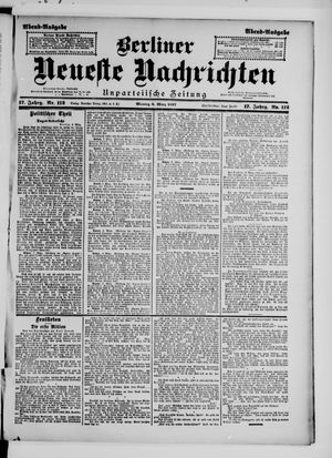 Berliner neueste Nachrichten vom 08.03.1897