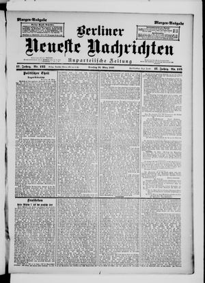 Berliner Neueste Nachrichten on Mar 16, 1897