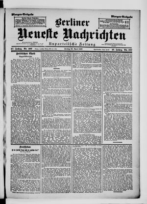 Berliner neueste Nachrichten vom 23.04.1897