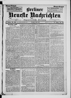 Berliner Neueste Nachrichten vom 04.05.1897