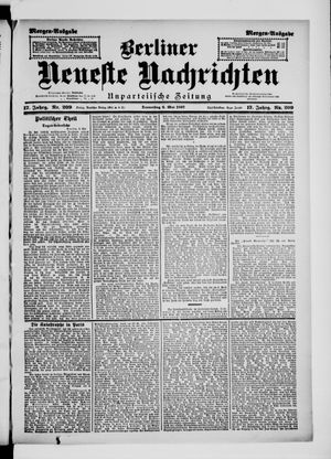 Berliner Neueste Nachrichten vom 06.05.1897