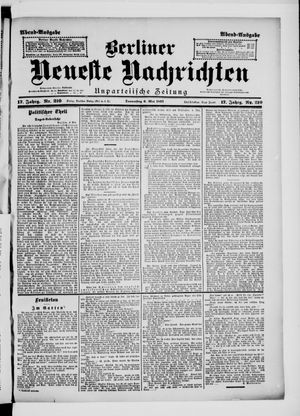 Berliner Neueste Nachrichten vom 06.05.1897