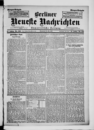 Berliner Neueste Nachrichten on May 15, 1897